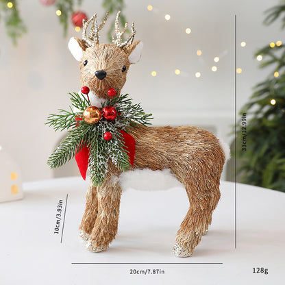 Christmas Decorative Reindeer – Elegant Holiday Ornament