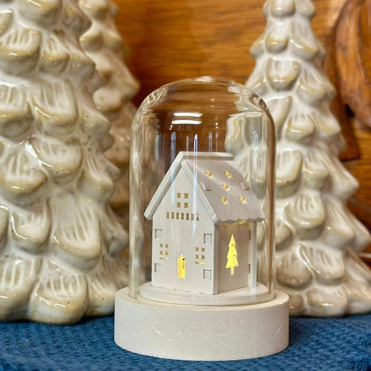 Christmas Decorations Luminous Wooden House