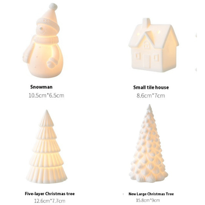 Small Christmas decoration set