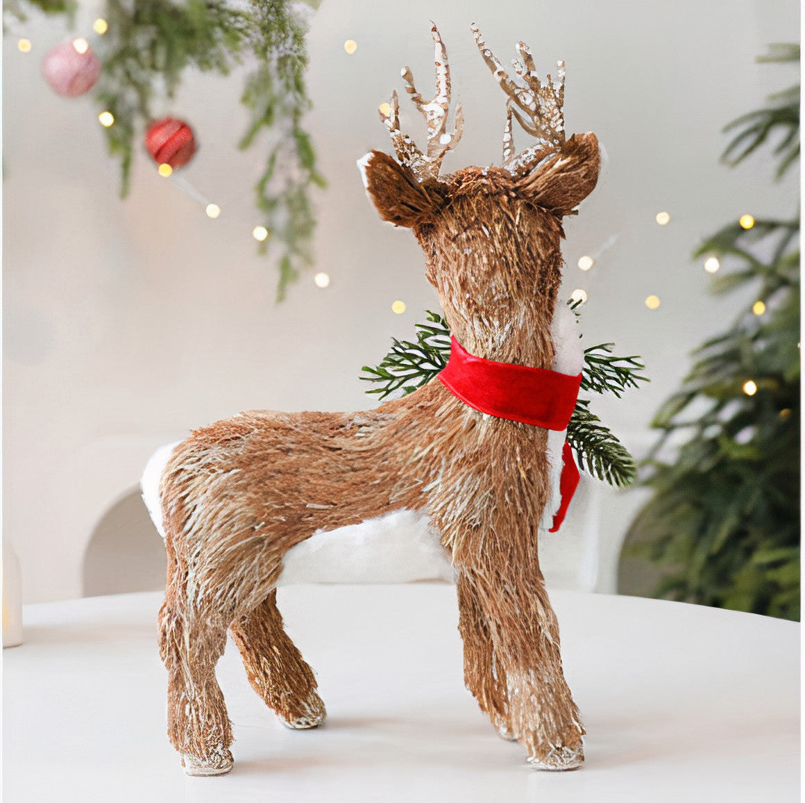 Christmas Decorative Reindeer – Elegant Holiday Ornament