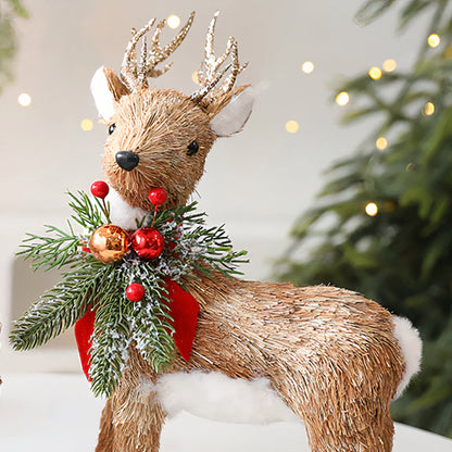 Christmas Decorative Reindeer – Elegant Holiday Ornament